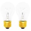 2-Pack Replacement Light Bulb for Amana ART1805BW - Compatible Amana 8009 Light Bulb