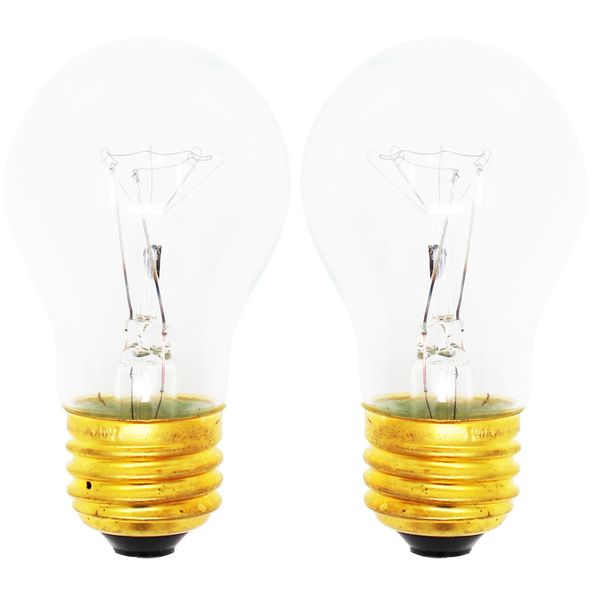 2-Pack Replacement Light Bulb for Amana ART1805BW - Compatible Amana 8009 Light Bulb