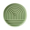 Silicone Slow Feeder Bowl With Suction Base (Green)