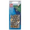 Prym Non-Sew Silver Press Fasteners, Metal, 15mm