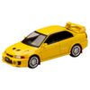 1/64 Mitsubishi Lancer GSR Evolution 5 (CP9A) 1998 with Mud Flaps Dandelion Yellow
