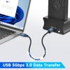 Thzzhnno USB 3.0 A to USB B Cable 1M, USB to USB B Printer Cable Compatible with Docking Station, External Hard Drivers, Scanner, Printer