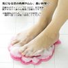 Tone Antibacterial Foot Brush Shell, Coral Pink