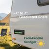 4pcs Camper Bubble Level - Bubble Level for Rv and Circular Bubble Levels High Visibility for Camper Leveling System, RV, Trailer,Caravan