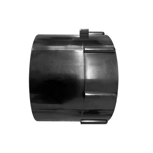 Lesso 4-Pack ABS Female Adapter (HUBxFIPT) - 1-1/2 Inch Black ABS Female Pipe Fitting, Quick Installation with Leak-Proof, Multi-Purpose Use for Plumbing/Irrigation/Hydroponics (Wide Compatibility)