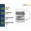Engineer Teachers Coffee Mug 11oz White -Engineer Teachers Creating - Gift Engineer lecture practitioners professionals electrical computer aerospace engineering electrical computer