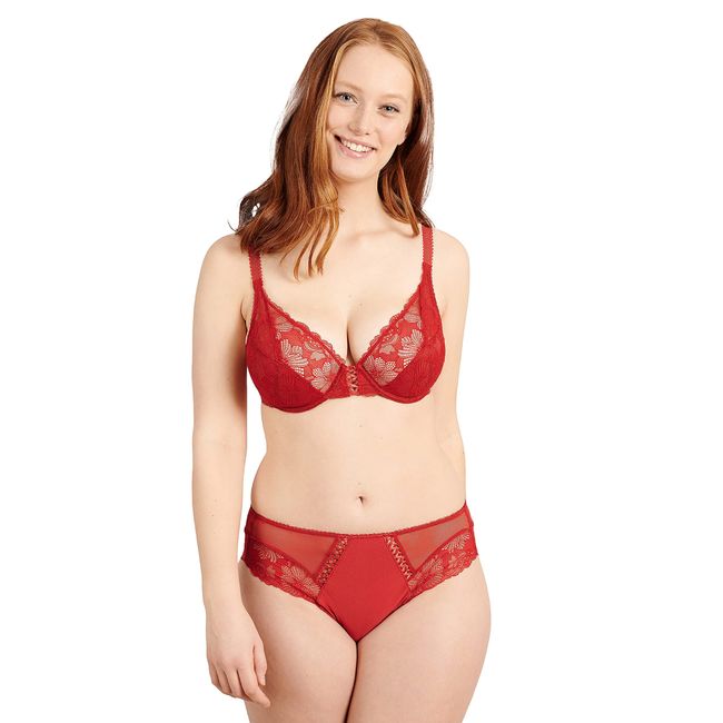 Sans Complexe Women's Passion 60PAG80 Slip, Rouge ecarlate, 50