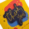 Hallmark Blank Thank You Card - Contemporary Multicoloured Speech Bubble Design