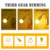 GOCBOBO Smart Remote E26/E27 Plug in Light Socket 360° Flexible Rotatable LED Light Bulb Extension Socket with Switch Style 1 (No Bulb)
