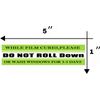 5x1 inch DO NOT ROLL Down Warning Stickers Labels ,Do Not Roll Down Text Caution Labels for Car Window Switch Tape Warning (500 Pcs)