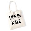 Flox Creative Life is kale tote bag