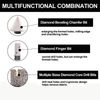 Diamond Hole Saw Kit Core Drill Bit Set for Porcelain Tile Marble Ceramic Quartz