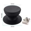T&F Lid Knob Bakelite Material, Universal Kitchen Cookware Lid Replacement, Black