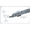 Cutters – Tronex Taper Head, Relieved, Razor Flush Edges (Long Ergonomic Handles) • 7223