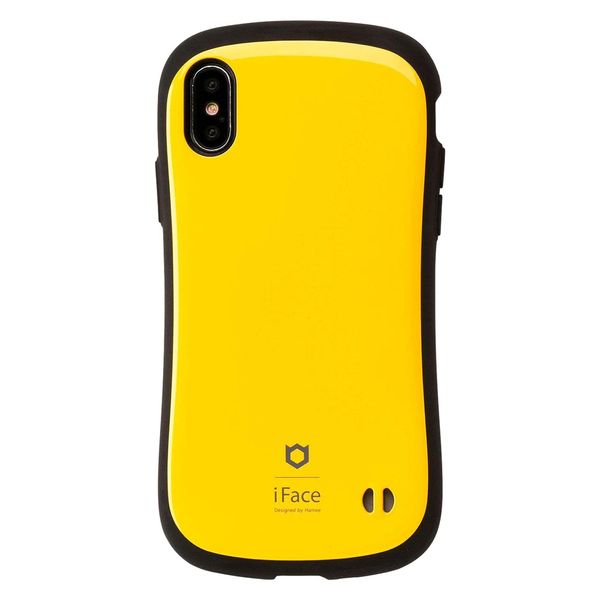 iPhone X Case, iFace First Class, Shock Resistant, Includes Hole For Strap, yelow