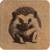 'Hedgehog' Square Cork Trivet/Pot Stand (TR00023918)