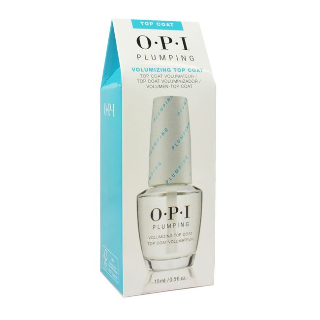 Nail OPI Plumping Top Coat 15ml PLUMPING TOP COAT Self Nail Manicure Nail Polish OPI Plumping Top Coat opi New