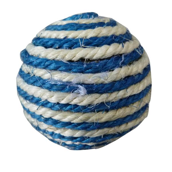 FixtureDisplays® 2-Tone Sisal Ball Cat Toy 12190 12190-One Rate