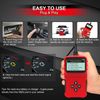 Car OBD2 Scanner Universal Wired Auto Engine Fault Code Reader CAN Diagnostic Scan Tool V309 for Check Engine Light, I/M Readiness Smog Check, HD LCD Display Screen