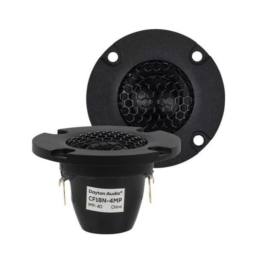 Dayton Audio CF18N-4MP 3/4" Carbon Fiber Dome Neodymium Tweeter Matched Pair 4 Ohm
