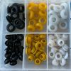 150pc Multi-Color Rubber Grommet Assortment Kit MCRG150