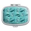 Aquaman Movie Fish and Ships Pattern Rectangle Pill Case Trinket Gift Box