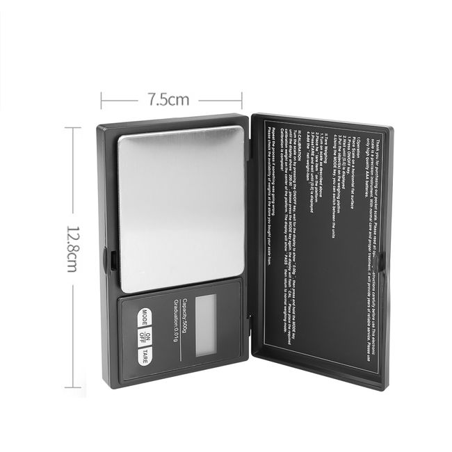 Flip-open Lid Pocket Digital 200g by 0.01g Gram Scale