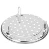 TOPINCN Stainless Steel Round Steamer - Silver (L)