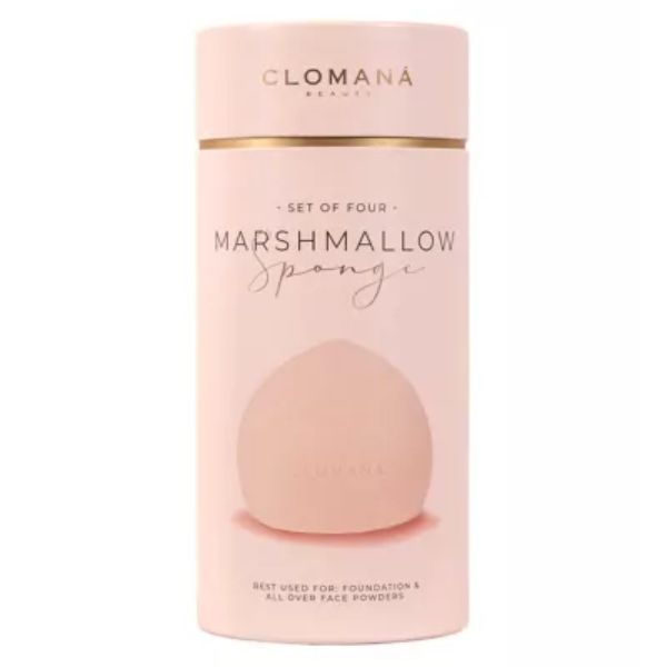 Clomana Beauty Limited Marshmallow Sponge Pack 4s
