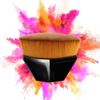 Foundation Makeup Brush,Petal-Shaped Foundation Brush Professional Makeup Brush Dry and Wet Dual Use Face Brush for Blending Liquid Cream or Flawless Powder Loose Powder. (black)