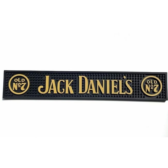 American Whiskey Jack Daniels) Old No. 7) Bar Matte/Glass Matte American Import Bar Mats Pub Bar Whisky Tennessee Bourbon