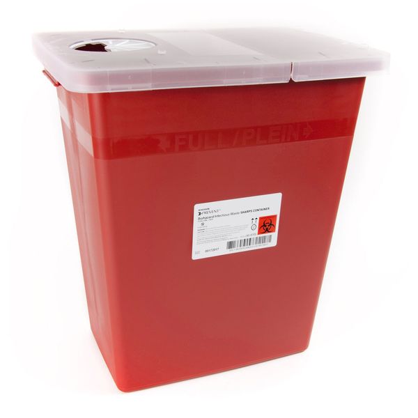 McKesson Prevent Sharps Container 8 gal. Horizontal / Vertical Entry