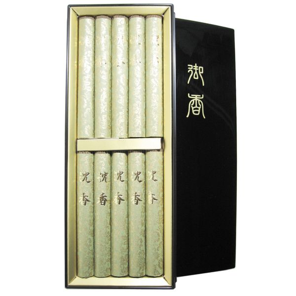 Awaji Baikaundo Gift Incense Agarwood (Painted Box), Gift Incense, Gift Incense Stick, Name Engraving, Offering #871