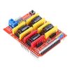 CNC Shield Expansion Plate + 4pcs A4988 Heat Sinks Stepper Motor Controller for 3D Printer Engraver