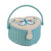 Hobby Gift Sewing Box, Medium, Heart, Appliqué, Flutterby