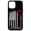 iPhone 12 Pro Max House Painter Decorator American Flag Let's Paint Case