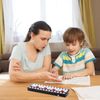 Abacus Chinese 13 Digits Abacus Mathematical Soroban Professional Math Calculation Tool for Calculating and Arithmetic Mathematic Education (White)