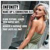 Dermacol Infinity make-up and corrector, Multi-use, Super coverage, Photo-friendly, Hypoallergenic, Waterproof, Touch proof, SPF 15, 02 - Beige