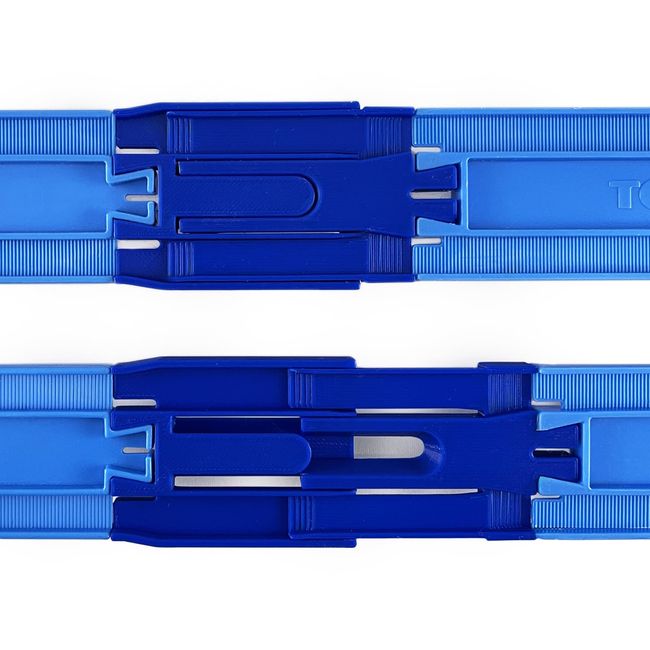 Digi Base Plarail Telescopic Rail (2 Pieces) Blue 19113