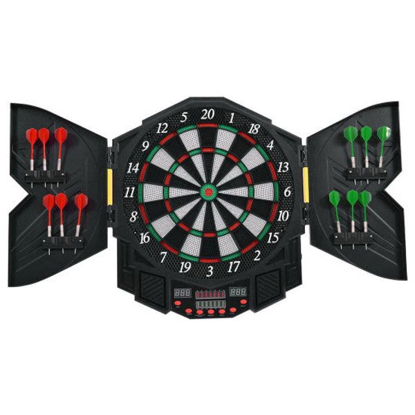 Professional Electronic Dartboard Set with LCD Display