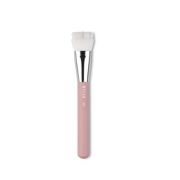 WYCON cosmetics Make Up Gesichtsbürste -Exfoliating SCRUB BRUSH S02 - Gesichtsbürste für Peeling, Tiefenreinigung