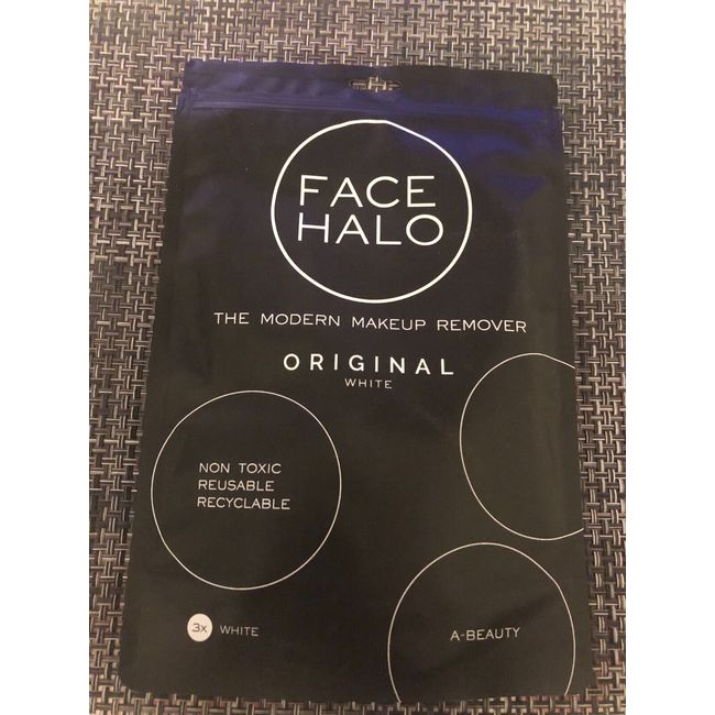 Face Halo Moderrn Makeup Remover (3 X White) BRAND NEW      (Fast Free Shipping)