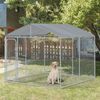 10x10FT Outdoor Pet Dog Run House Kennel Shade Cage Enclosure w/ Cover Playpen