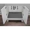 WeatherTech SinkMat - Spill-Proof Under Sink Mat for Bathroom Vanity - Black