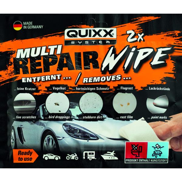 QUIXX Multi Repair Wipes - Set of 2