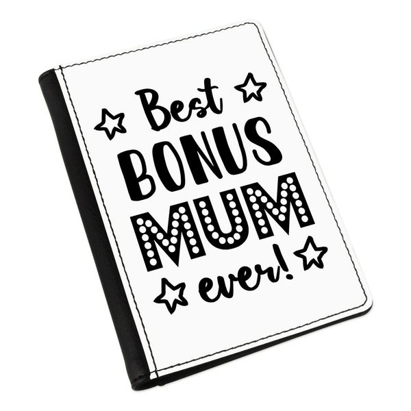Gift Base Best Bonus Mum Ever Passport Holder Cover