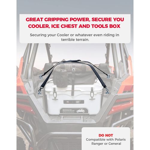 KEMIMOTO Tie Down Anchors, Bed Anchors Compatible with Polaris RZR 800 900 1000 XP Turbo Pro Sportsman 450 570 850 ACE-(Set of 5), Compatible with RZR Cooler Mount RZR XP Accessories