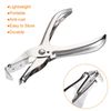sourcing map Staple Remover Tools, Heavy Hand Staplers Removal Pin Puller for Office Home, Silver