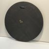9 Inch Gold Mandala Mirror - Hand Painted Wall Mirror - Round - Circle