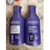 REDKEN BLONDAGE PURPLE SHAMPOO & CONDITIONER SMALL BUSINESS 😘🥰🐱‍🏍🎶